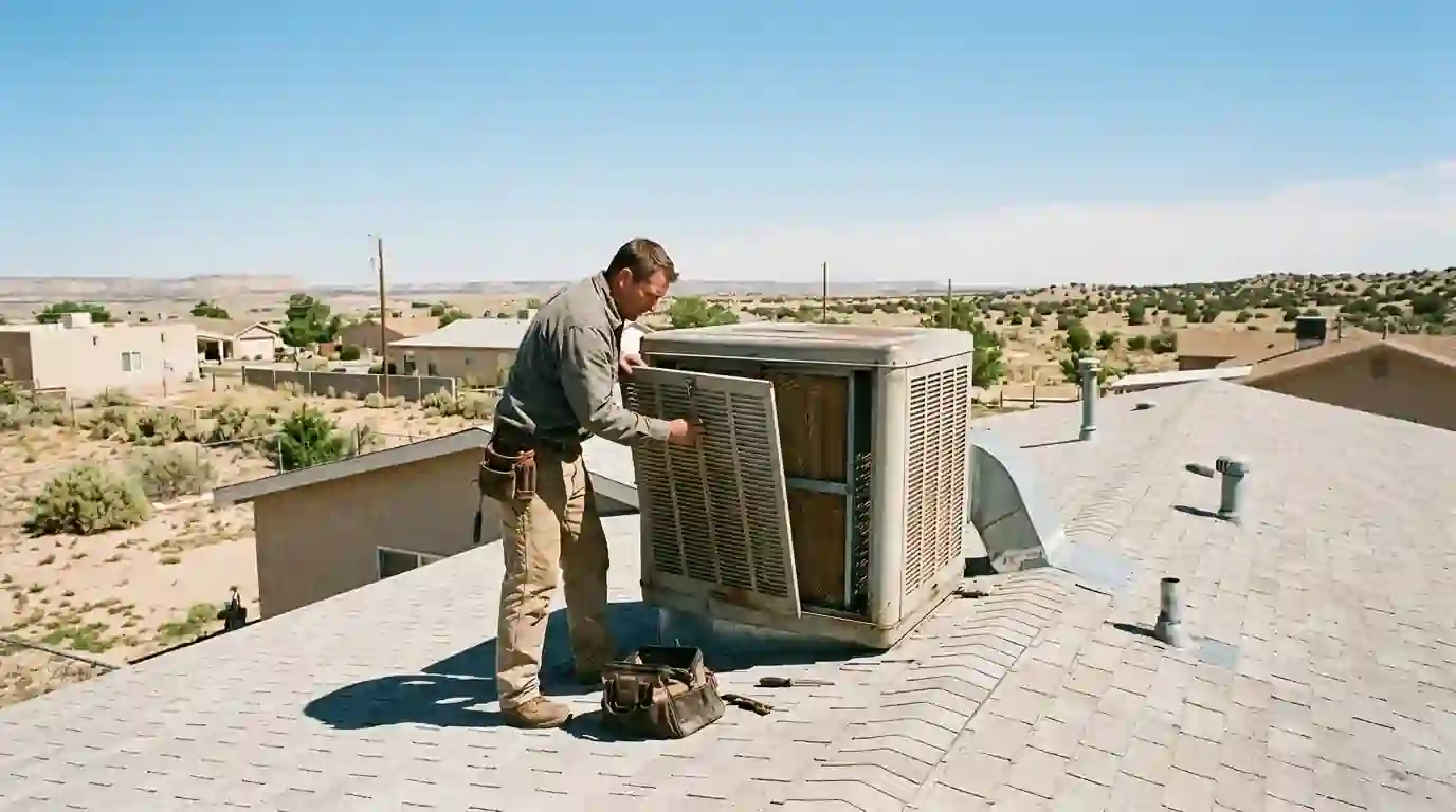 Propane Conversion technician at work in Farmington, NM