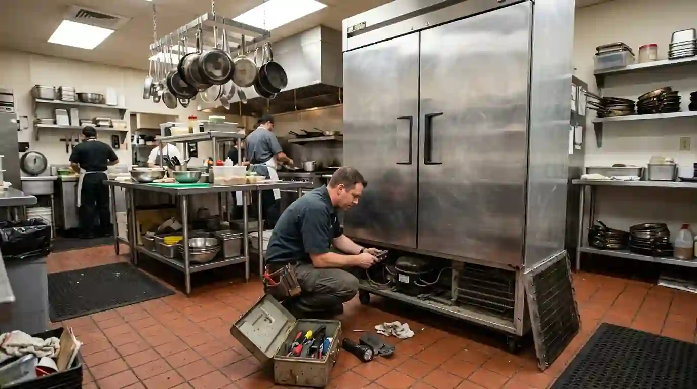 Ice Machine Repair technician at work in Farmington, NM
